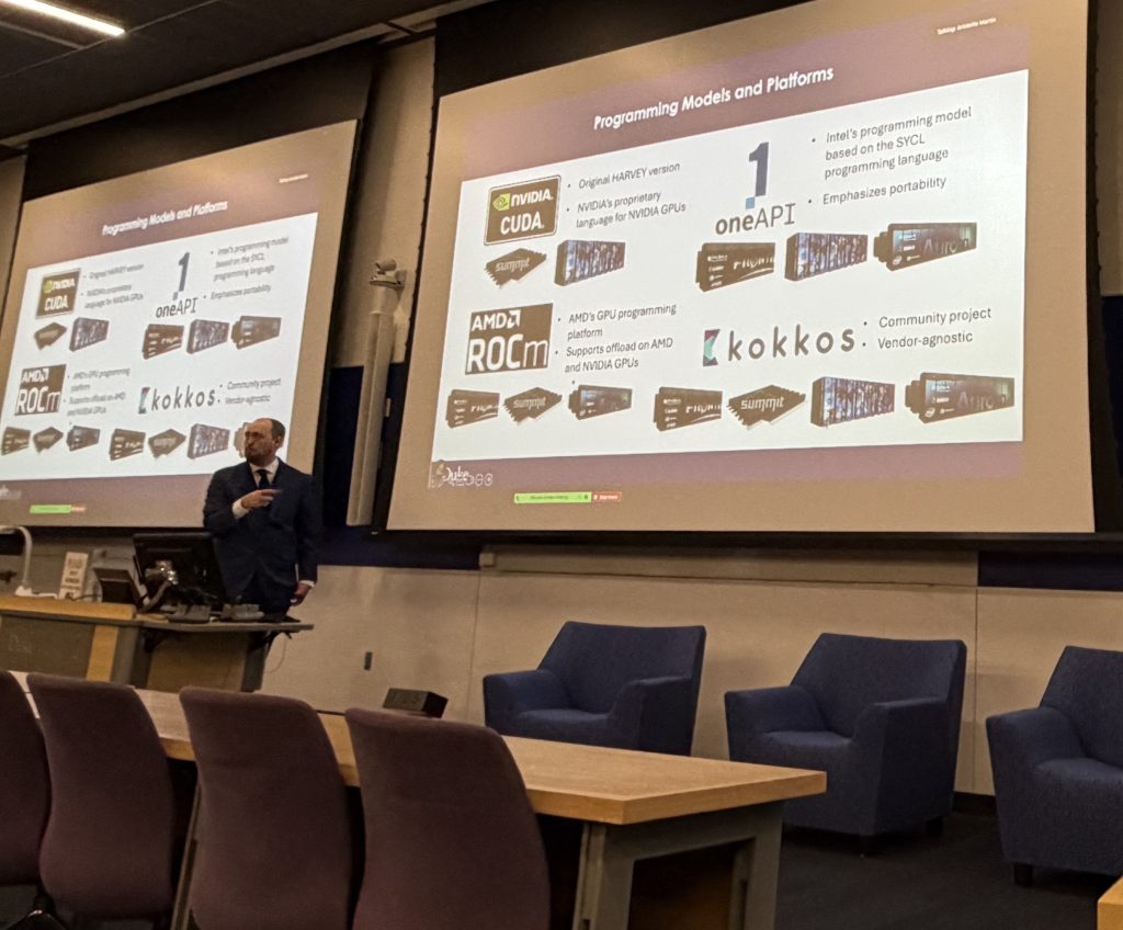 Aristotle Martin defends his PhD thesis.